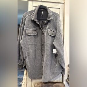 Free People Shacket Size Medium NWT